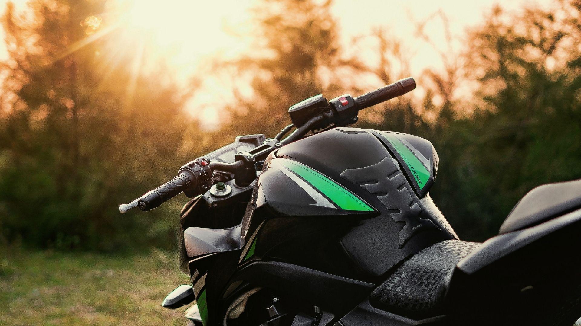 kawasaki, cover topcase, ebony